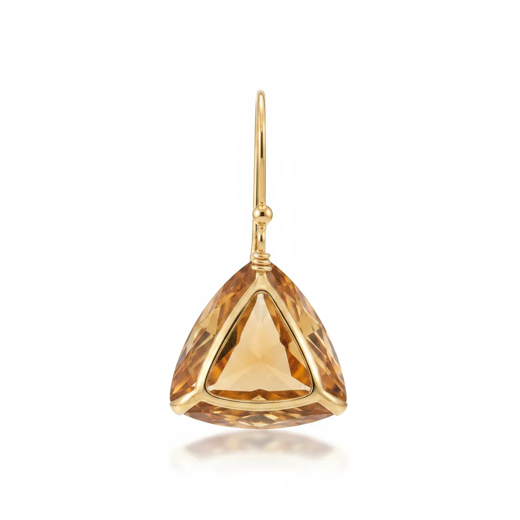 The Earring photographed from directly behind, appearing identical to the front